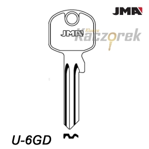 JMA 112 - surový klíč - U-6GD